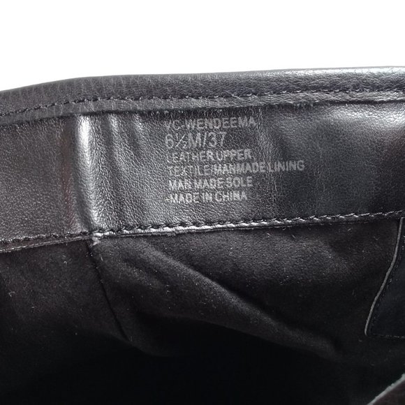 New Vince Camuto Wendeema WomensLeather MotoBoot Harness Detailed Mid-Calf 6.5M - Picture 10 of 14